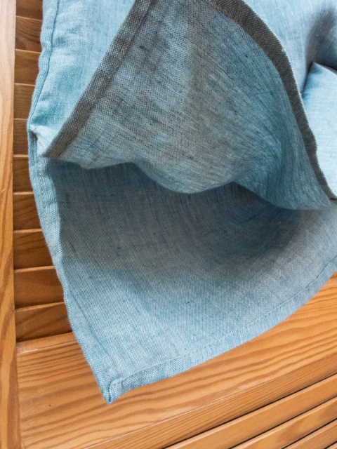 Lniany T-shirt Męski