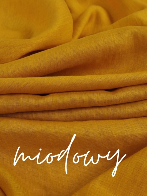 Lniany T-shirt Męski