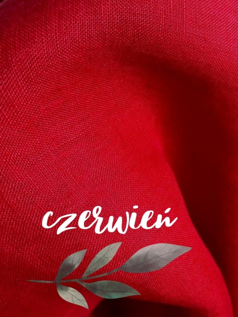 Spódnica Dzika Jabłoń ~ długa, len 100%