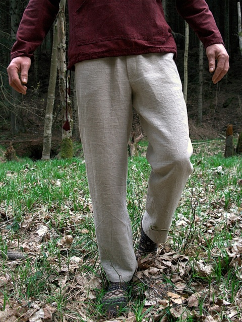 Spodnie lniane In to the Wild