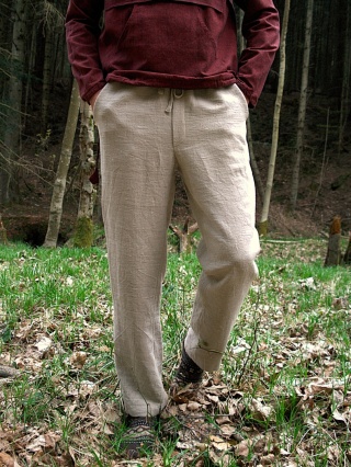 Spodnie lniane In to the Wild